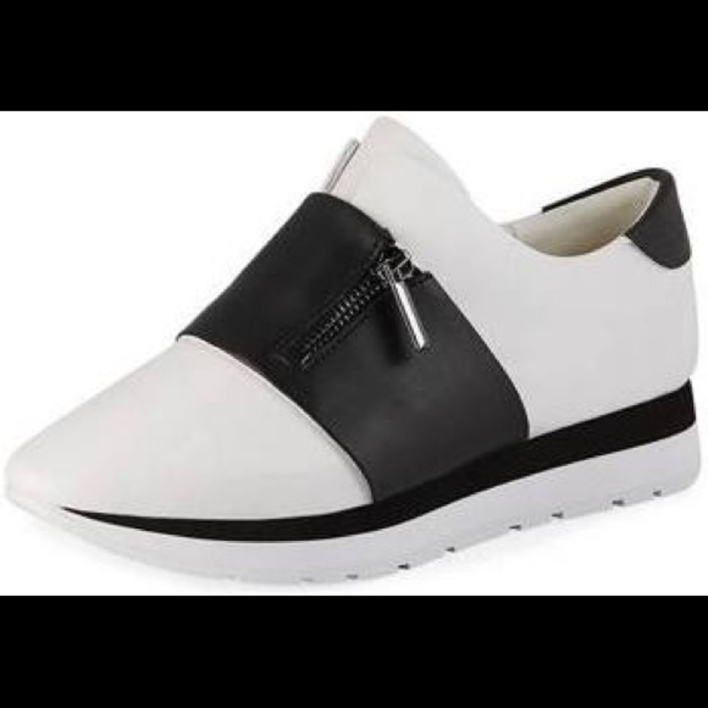 karl lagerfeld leather sneakers